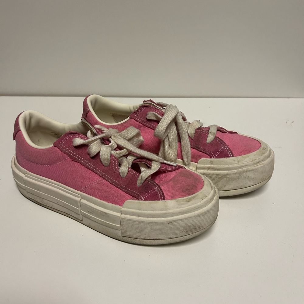 Pink Canvas Shoes